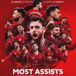 PRESS RELEASE: Bruno Fernandes Shatters Premier League Assist Record with Historic 21st in Final Day Masterclass